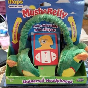 Mushabelly universal headphones frog